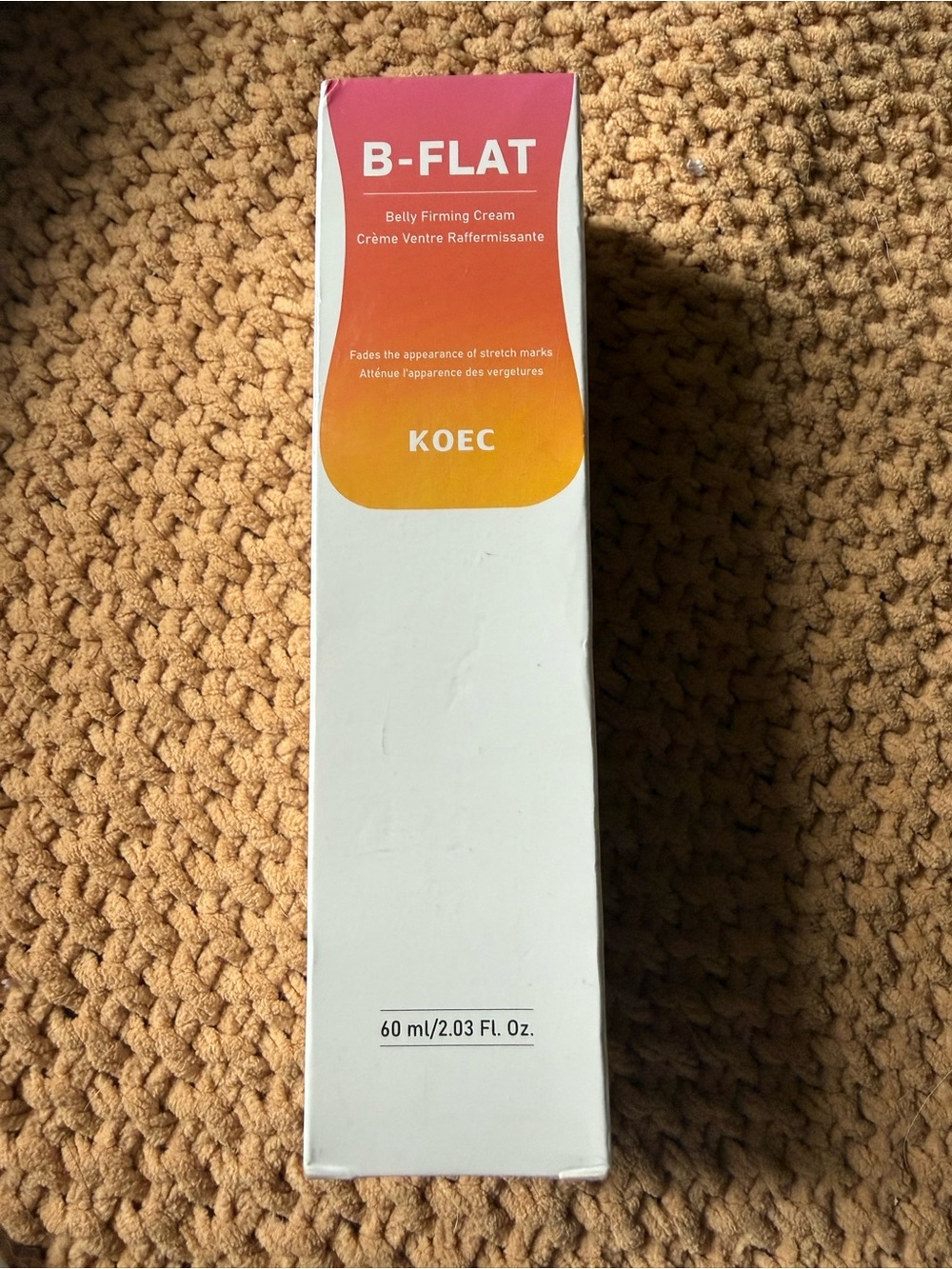 B-FLAT Belly Firming Cream by — Orange/Yellow